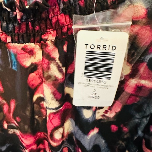 Torrid Black Colorful Dress - Picture 7 of 7